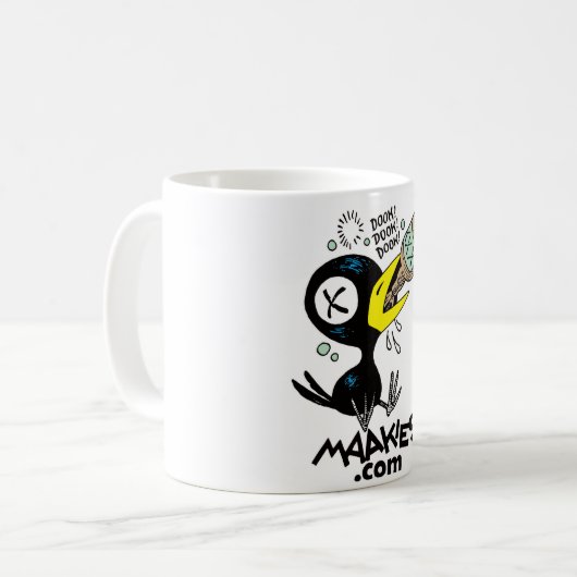 Drinky Crow Dook Mok (Voorkant links)