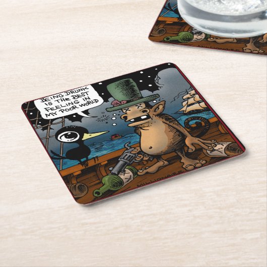 Drinky Crow Drink Onderzetters (Schuin)