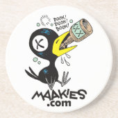 Drinky Crow Onderzetter (Voorkant)