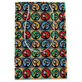 Drinky Crow Party Gift Bag Medium Cadeauzakje (Voorkant)