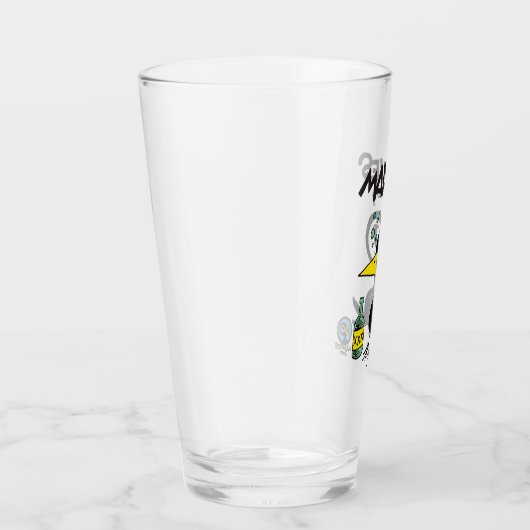 Drinky Crow Pint Glass Glas (Rechts)