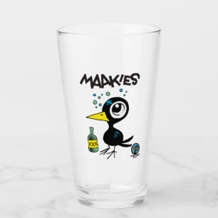 Drinky Crow Pint Glass Glas