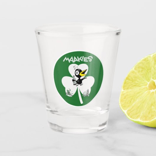 Drinky Crow Shot Glass Glas (Voorkant)