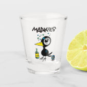 Drinky Crow Shot Glass Glas (Voorkant)