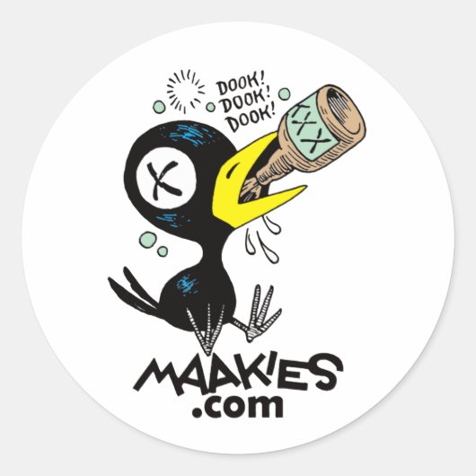 Drinky Crow Stickers (Voorkant)
