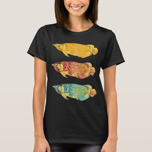 Drio Arowana vissen T-shirt (Voorkant)