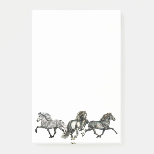 Drio van IJslanders Post-it® Notes (Voorkant)