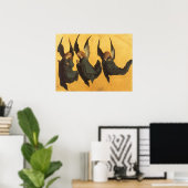 Drio van Renaissance-Engelen door Meester van het Poster (Thuiskantoor)