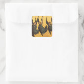 Drio van Renaissance-Engelen door Meester van het Vierkante Sticker (Tas)