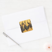 Drio van Renaissance-Engelen door Meester van het Vierkante Sticker (Envelop)