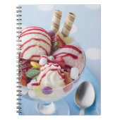 Driool ijs en zoete sundae notitieboek (Voorkant)
