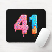 Drip 41 Meme Cool Baseball Stijl Nummer Een en Vee Muismat (Met muis)
