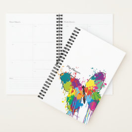 Drip Abstracte vlinderplanner Planner