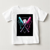 Drip Baseball Bat Magic - Neon Splash Home Bord (Voorkant)