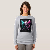 Drip Baseball Bat Magic - Neon Splash Home Bord T-shirt (Voorkant volledig)