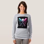 Drip Baseball Bat Magic - Neon Splash Home Bord T-shirt (Voorkant volledig)