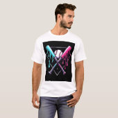 Drip Baseball Bat Magic - Neon Splash Home Bord T-shirt (Voorkant volledig)