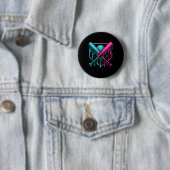 Drip Boys Baseball en Bat Ronde Button 5,7 Cm (In situ)