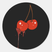 Drip Cherry Sticker (Voorkant)