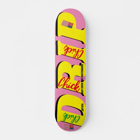 DRIP CHICK JMT 7 3/4" Skateboard Deck (Voorkant)