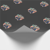 Drip Dog All Eyes On Me Cadeaupapier (Hoek)