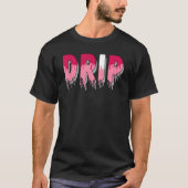 Drip Dripping Coral Chalk 1s Matching T-shirt (Voorkant)