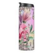 * Drip Glam Luxe Girly Glitter Rainbow Hologram Thermosbeker (Geroteerd rechts)