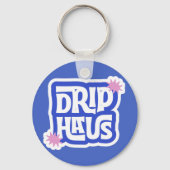 Drip Haus – Retro Speels Logo Sleutelhanger (Voorkant)