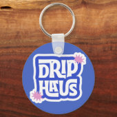 Drip Haus – Retro Speels Logo Sleutelhanger (Voorkant)