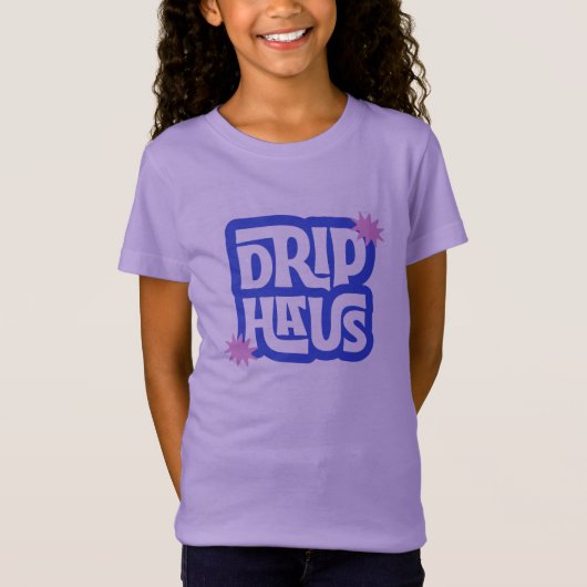 Drip Haus – Retro Speels Logo T-shirt (Voorkant)