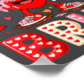 Drip Heart 67 Valentine Bruh Six Seven Meme 6 7 Ki Poster (Hoek)