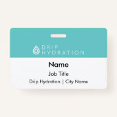 Drip Hydration ID Badge (Voorkant)