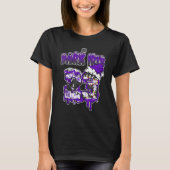 Drip Number 23 Noel Matching Dark Iris 3s Matching T-shirt (Voorkant)
