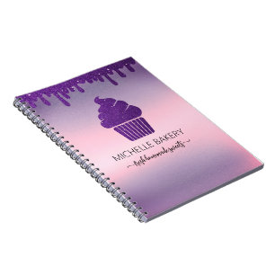 Drip Paarse bakkerij recepten Notitieboek