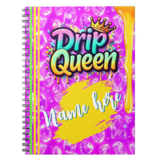 drip queen Spiral Photo Notebook Notitieboek