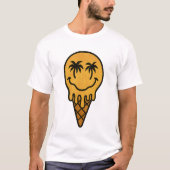Drip Smile | L.A. heatcore T-shirt (Voorkant)