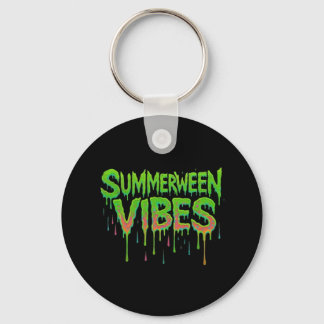 Drip Summerween Vibes Spooky Fun Classic Sleutelhanger