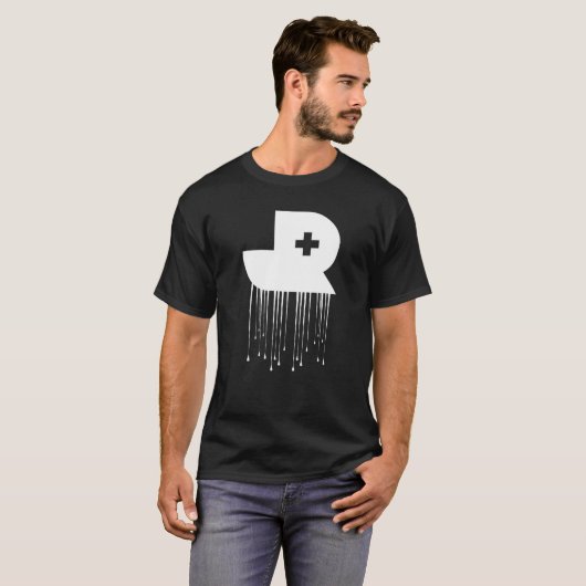 Drip T-shirt (Voorkant volledig)