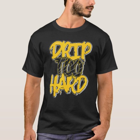 Drip Too Hard Lightning 4s Matching T-shirt (Voorkant)