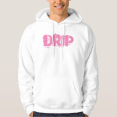 'DRIP' White Hoodie (Voorkant)