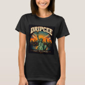 Dripcee Standbeeld van Liberty T-Shirt (Voorkant)