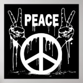 DRIPPEN VREDESSIGNALEN POSTER (Voorkant)