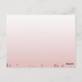 Drippende Glitter Roze Goud 21e Verjaardag Roze Me Briefkaart (Achterkant)