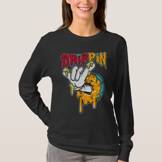Drippin Donuts SB Dunk FroSkate Overeenkomend T-shirt (Voorkant)