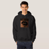 Drippin In Melanin Lips Hoodie (Voorkant volledig)