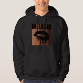Drippin In Melanin Lips Hoodie (Voorkant)