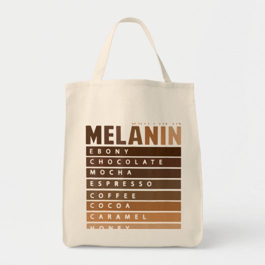 Drippin in Melanin Tote Bag (Voorkant)