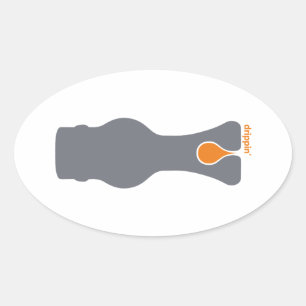 Drippin' Ovale Sticker