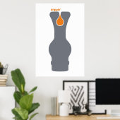 Drippin' Poster (Thuiskantoor)