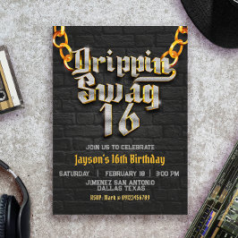 Drippin Swag 16 - Hip Hop Kaart